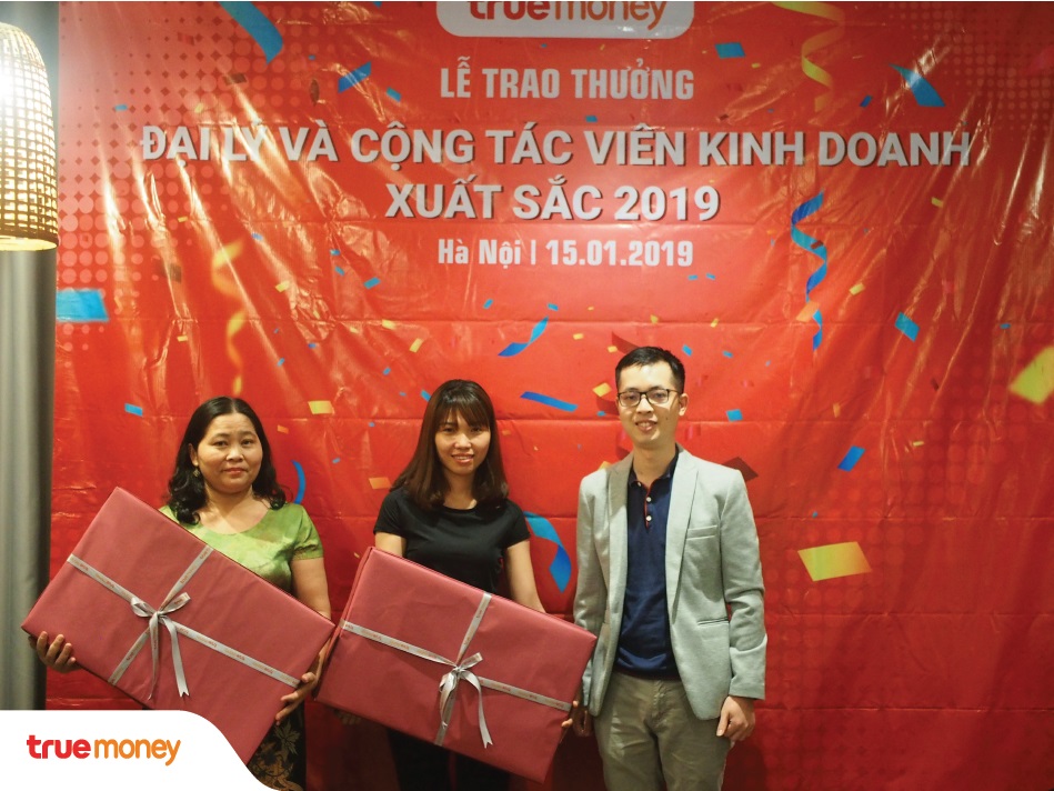 TrueMoney Việt Nam vinh danh Đại lý có kết quả kinh doanh xuất sắc nhất năm 2019